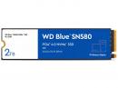 WesternDigital 0718037-902449 WD Blue SN580 M.2 NVMe SSD 2TB 5年保証 WDS200T3B0E