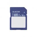 ELECOM MF-FS016GU11C SDHCカード/保存内容が書ける/ケース付/UHS-I 80MB/s 16GB
