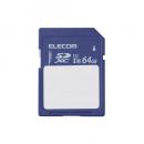 ELECOM MF-FS064GU11C SDXCカード/保存内容が書ける/ケース付/UHS-I 80MB/s 64GB