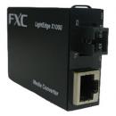 FXC LEX1841-40A 10BASE-T/100BASE-TX to 100BASE-FX(SC、SMF-40Km)メディアコンバータ