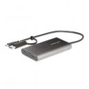 StarTech.com 109B-USBC-HDMI ディスプレイアダプター/USB-CまたはUSB 3.0接続/デュアルモニター/4K60Hz HDMI/100W USB PDパススルー