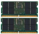 Kingston KVR56S46BS8K2-32 32GB DDR5 5600MT/s Non-ECC CL46 SODIMM (Kit of 2) 1Rx8