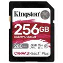 Kingston SDR2V6/256GB Canvas React Plus V60 SD メモリカード256GB