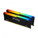 Kingston KF432C16BB2AK2/64 64GB 3200MT/s DDR4 CL16 DIMM (Kit of 2) FURY Beast RGB