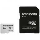 Transcend TS1TUSD300S-A microSDXCカード USD300S Class10 UHS-I U3 V30 A2 1TB (SDカード変換アダプタ付き)