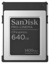 SanDisk SDCFEC-640G-JN4NN PRO-CNEMA CFexpress Type-Bカード 640GB