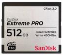 SanDisk SDCFSP-512G-J46D エクストリーム プロ CFast 2.0 カード 512GB