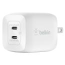 Belkin WCH011dqWH BOOST↑CHARGEPROデュアルUSB-CGaNウォールチャージャーPPS45W