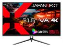 【法人様宛限定】JAPANNEXT JN-V315UHDR-C65W-N 液晶ディスプレイ 31.5型/3840×2160/DP、HDMI、USB-C×1/ブラック/スピーカー有/1年保証