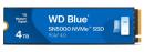 WesternDigital 0718037-898384 内蔵SSD 4TB WD Blue SN5000 (読取り最大 5500MB/秒) M.2-2280 NVMe WDS400T4B0E