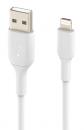 【法人様宛限定】Belkin CAA001bt2MWH USB-Atoライトニングケーブルホワイト2m