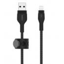 【法人様宛限定】Belkin CAA010bt1MBK BOOSTCHARGEPROFlexライトニングtoUSB-Aケーブル1mブラック