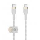 【法人様宛限定】Belkin CAB011bt1MWH BOOST↑CHARGEPROFlexUSB-CtoUSB-Cケーブルホワイト1m