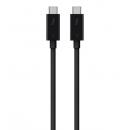 【法人様宛限定】Belkin F2CD084bt0.8MBK Thunderbolt3ケーブル（USB-CtoUSB-C）（100W）0.8m