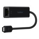 【法人様宛限定】Belkin F2CU040btBLK USB-CtoGigabitEthernetアダプター(USBType-C)