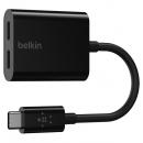 【法人様宛限定】Belkin F7U081btBLK CONNECTUSB-Cオーディオ+充電アダプター