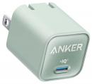 ANKER  A2147N61 Anker 511 Charger (Nano 3 30W) (USB PD充電器 USB-C) 【USB PD対応/PSE技術基準適合/PPS規格対応】 (グリーン)