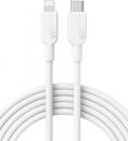 ANKER  A81A3021 Anker 310 USB-C to Lightning Cable (10ft) B2C - UN White Iteration 1