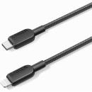 ANKER  A81A5011 Anker 310 高耐久ナイロン USB-C to Lightning Cable (3ft Braided) B2C - UN Black Iteration 1