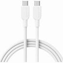 ANKER  A81E2021 Anker 310 USB-C to USB-C Cable (6ft) B2C - UN White Iteration 1