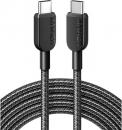 ANKER  A81E7011 Anker 310 高耐久ナイロン USB-C & USB-C Cable (10ft Braided) Black Iteration 1