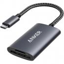 ANKER  A83280A1 Anker USB-C PowerExpand 2-in-1 SD 4.0 カードリーダー グレー