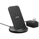 ANKER  B2529NF1 Anker PowerWave II Sense Stand ワイヤレス充電器 ACアダプタ付属 Qi認証 iPhone 14/13シリーズ Galaxy Pixel 各種対応 最大15W出力 (ブラック)