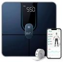 ANKER  T9149N12 Anker Eufy Smart Scale P2 Pro 【アプリ/Fitbit連携/体脂肪率/BMI/心拍数/筋肉量/基礎代謝量/水分量/体脂肪量/骨量/内臓脂肪/タンパク質/骨格筋量/皮下脂肪】 (ブラック)