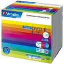 Verbatim DHR47JDP20V1 DVD-R 4.7GB CPRM PCデータ用 16倍速対応 20枚スリムケース入り ワイド印刷可能