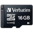 Verbatim MHCN16GYVZ1 microSDHCカード 16GB Class4 （SDアダプター無し）