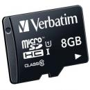 Verbatim MHCN8GJVZ6 micro SDHC Card 8GB Class 10 UHS-1