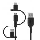 【法人様宛限定】Belkin CAC001bt1MBK BoostCharge Pro Flex USB-C to USB-C ケーブル 1m ブルー