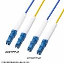 サンワサプライ HKB-RB2LCLC1-05 ロバスト光ファイバケーブル（シングル9μm、2芯、LC×2-LC×2、5m）