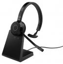 Jabra 6693-833-499 Jabra 無線ヘッドセット 片耳 UC認定 充電スタンド付き「Jabra Evolve 65 TE Link 390a UC Mono Stand」