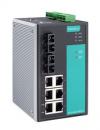 MOXA EDS-508A-SS-SC-T マネージドスイッチ、6xRJ45 2xシングルSC、Tモデル