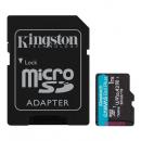 Kingston SDCG3/1TB 1TB microSDXCカード Canvas Go! Plus Class 10 UHS-I U3 170R/90W SDアダプタ付属