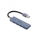 ELECOM U3H-H040NV USB HUB/USB5Gbps/バスパワー/4ポート/ネイビー