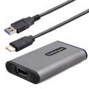 StarTech.com 4K30-HDMI-CAPTURE ビデオキャプチャーユニット/USB-C & USB-A接続/4K30Hz HDMI/USB Video Class/Thunderbolt 3