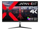 【法人様宛限定】JAPANNEXT JN-IPS28U 液晶ディスプレイ 28型/3840×2160/DP、HDMI×2/ブラック/スピーカー有/1年保証