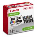 CANON 2344C007 インクタンク BCI-381S+380/6MP