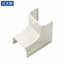サンワサプライ CA-KK22MWR CA-KK22MW用ケーブルカバー（幅22mm、入角、ミルキーホワイト）