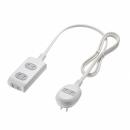 サンワサプライ TAP-B9-1K プラス1個口便利タップ（2P・3個口＋1個口・1m）