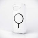 ELECOM PM-P251MAG02BK Google Pixel 9a/ハイブリッドケース/MAGKEEP/ブラック