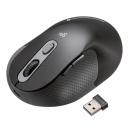 サンワサプライ MA-EWBBS528MBK 静音ワイヤレスエルゴノミクスコンボマウス（2.4GHzワイヤレス＋Bluetooth・高さ45mm）