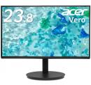 Acer(エイサー) CB242YGbmiprux Vero AlphaLine (23.8型/1920×1080/HDMI1.4、USB Type-C（90W給電対応）、DisplayPort v1.2×1/ブラック/2W+2Wステレオスピーカー/非光沢/フルHD/16:9/250cd/1ms)