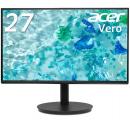 Acer(エイサー) CB272Gbmiprux Vero AlphaLine (27型/1920×1080/HDMI1.4、USB Type-C（90W給電対応）、DisplayPort v1.2×1/ブラック/2W+2Wステレオスピーカー/非光沢/フルHD/16:9/250cd/1ms)