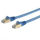StarTech.com 6ASPAT5MBL カテゴリ6aLANケーブル5mブルーツメ折れ防止RJ45コネクタCAT6aイーサネットケーブル