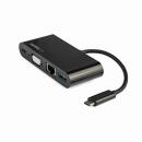 StarTech.com DKT30CVAGPD USBType-C接続マルチアダプタVGA/60WUSBPD/ギガビット有線LAN