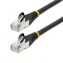 StarTech.com NLBK-2M-CAT6A-PATCH カテゴリー6ALANケーブル/2m/ブラック/LSZH(低煙ゼロハロゲン)/10GbE500MHz/100WPoE++/S/FTP/ETL認証済/ツメ折れ防止機構付