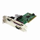 StarTech.com PCI2S1P RS232Cシリアル2ポート/IEEE1284パラレル1ポート増設PCIインターフェースカード(16550UART対応)2xDB9オス/1xDB25メスSPP/EPP/ECP/BPP転送モード対応